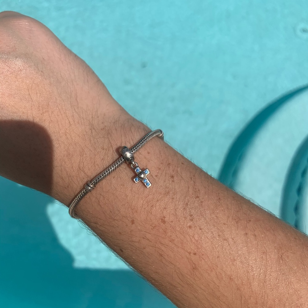 Pandora Dangle Cross Charm